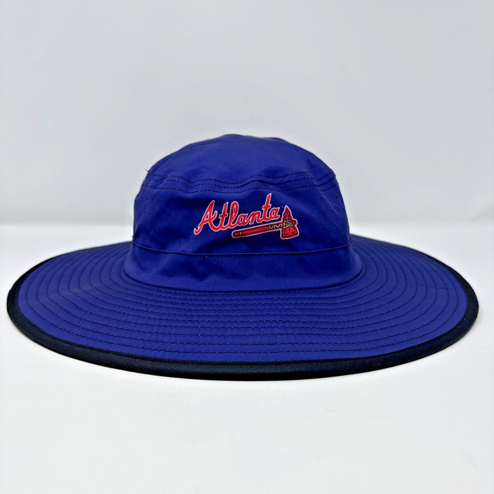 MLB Atlanta Braves Sun Bucket Hat L/XL Cutwater Promo